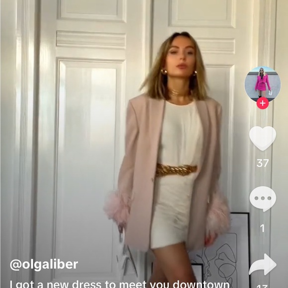 Zara draped dress - Picture 2 of 13